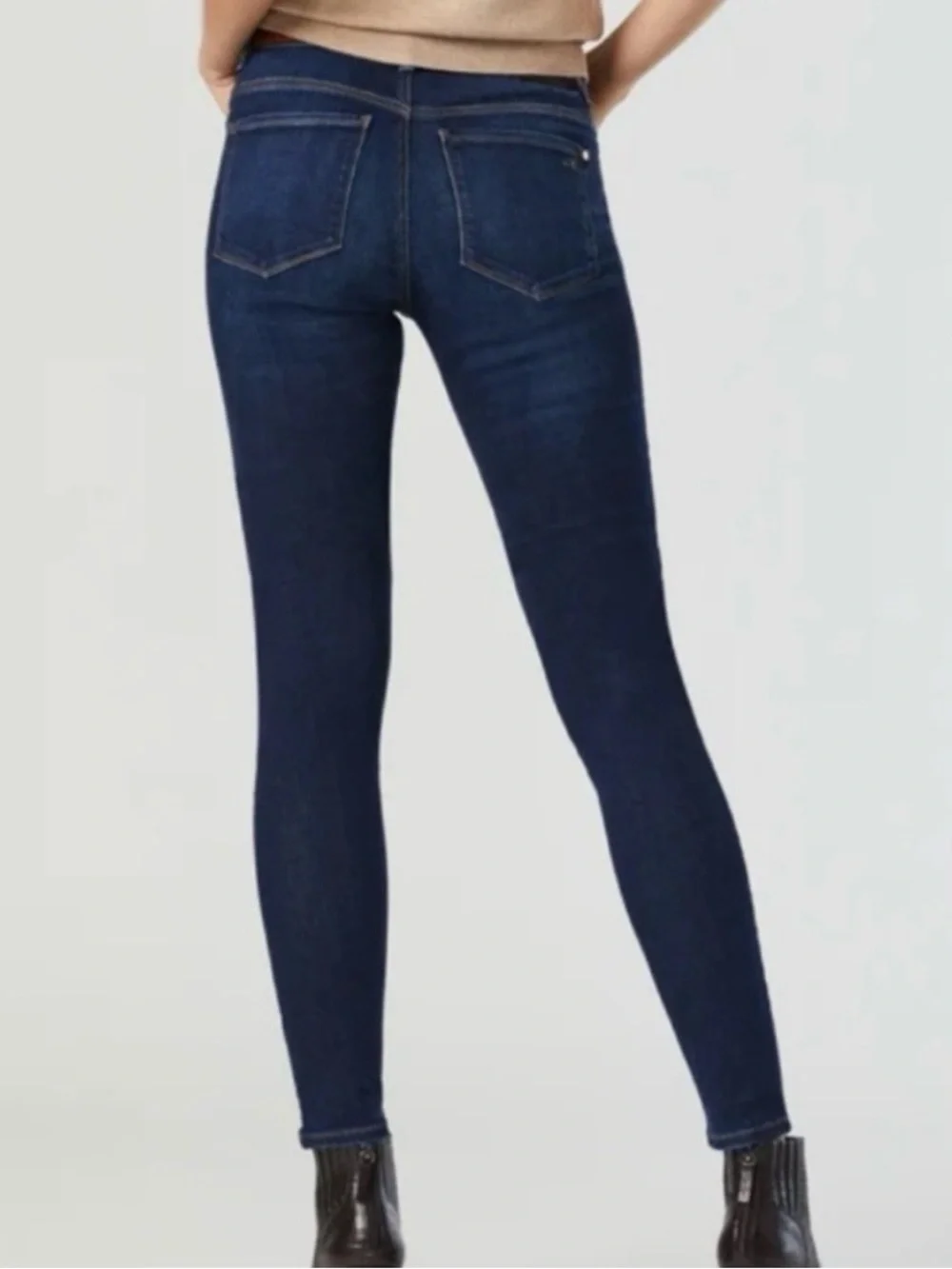 Free People High-Rise Women’s Dark Blue Skinny Jeans Size 29R